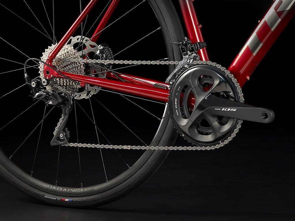 Domane AL 5 Gen 3 Road Bike - Grey / Red Fade - Image 3