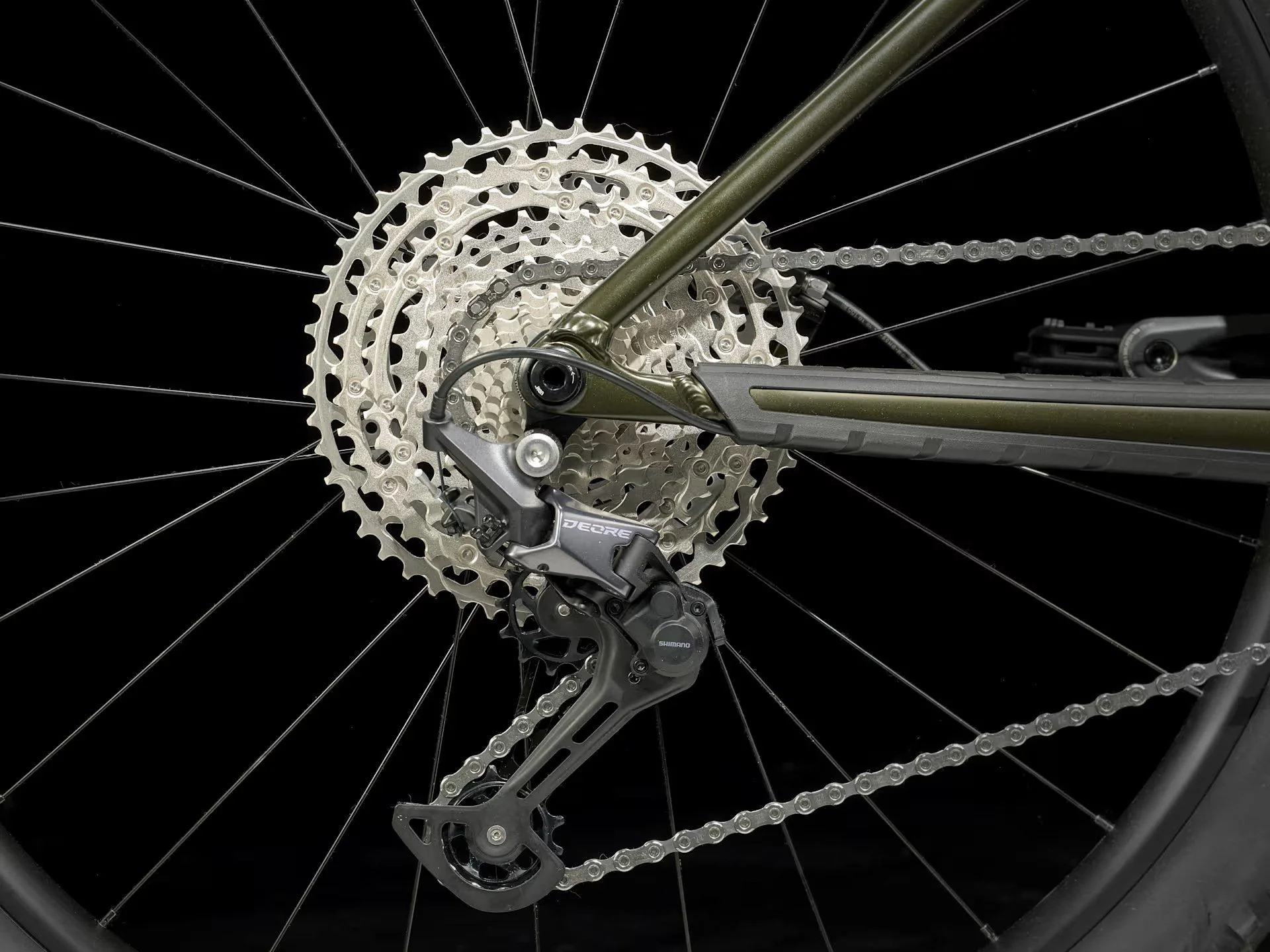 Roscoe 7 Mountain Bike - Green - Image 5