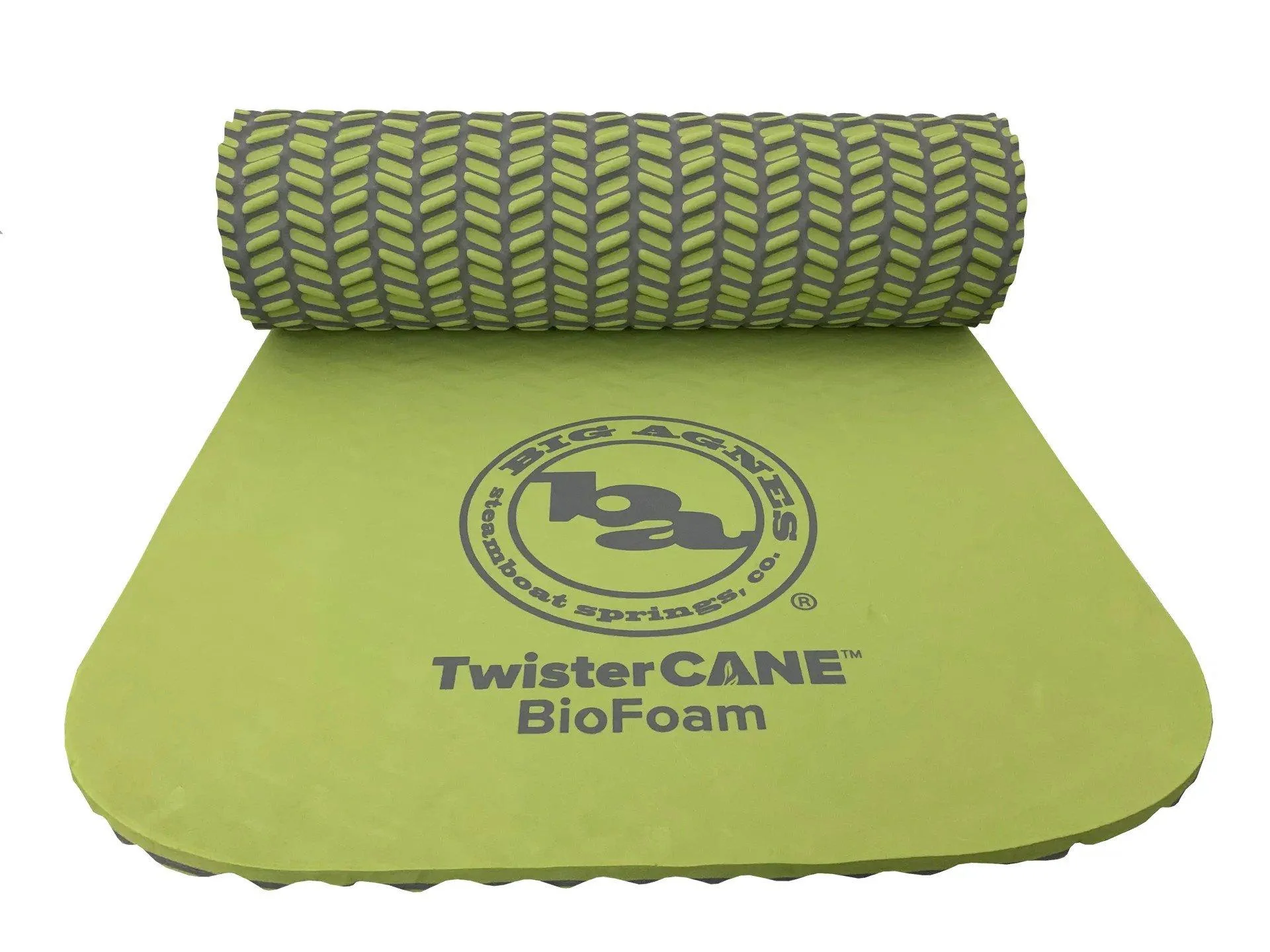 TwisterCane BioFoam Sleeping Mat - Green - Image 3