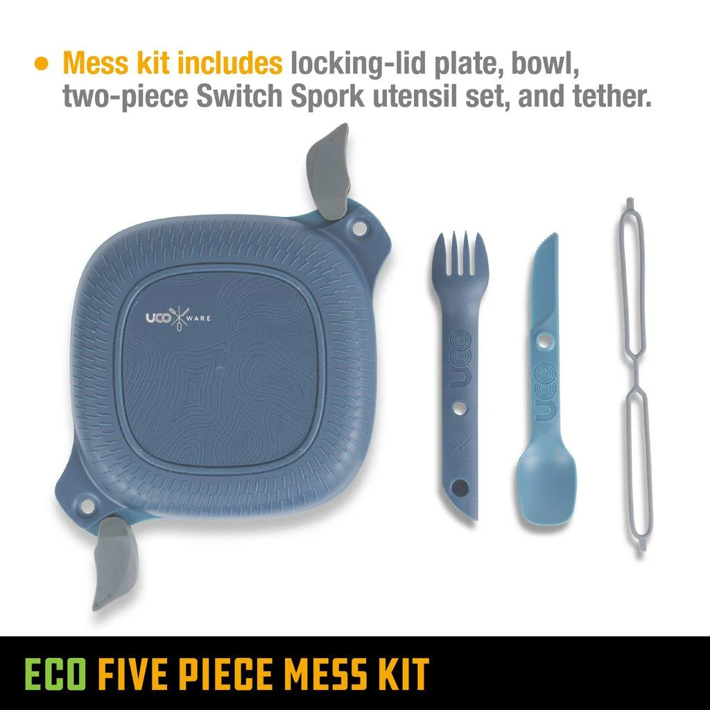 5-piece Mess Kit - Blue - Image 3