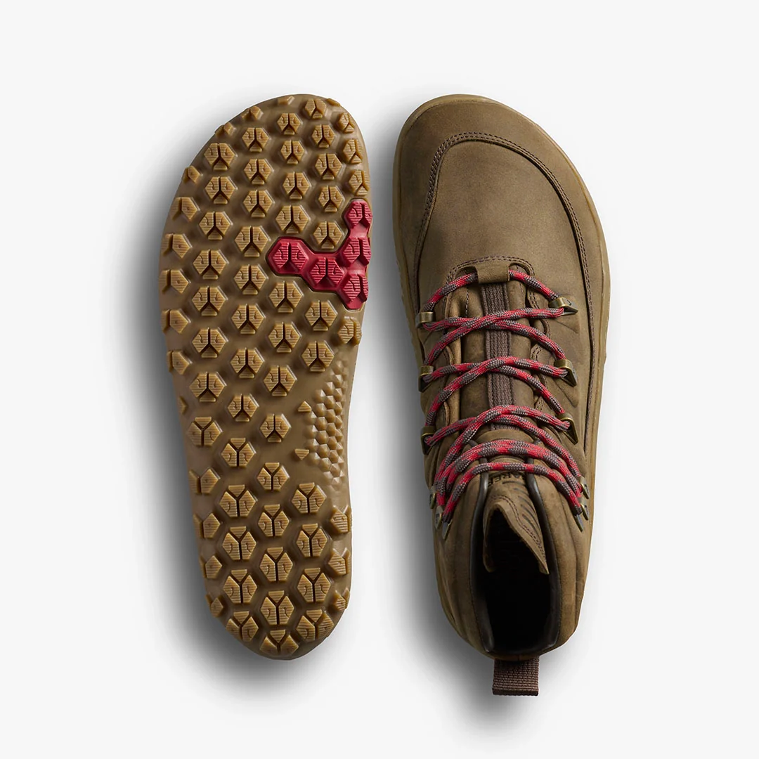 Men's Tracker Leather AT Walking Boots - Brown - Image 6