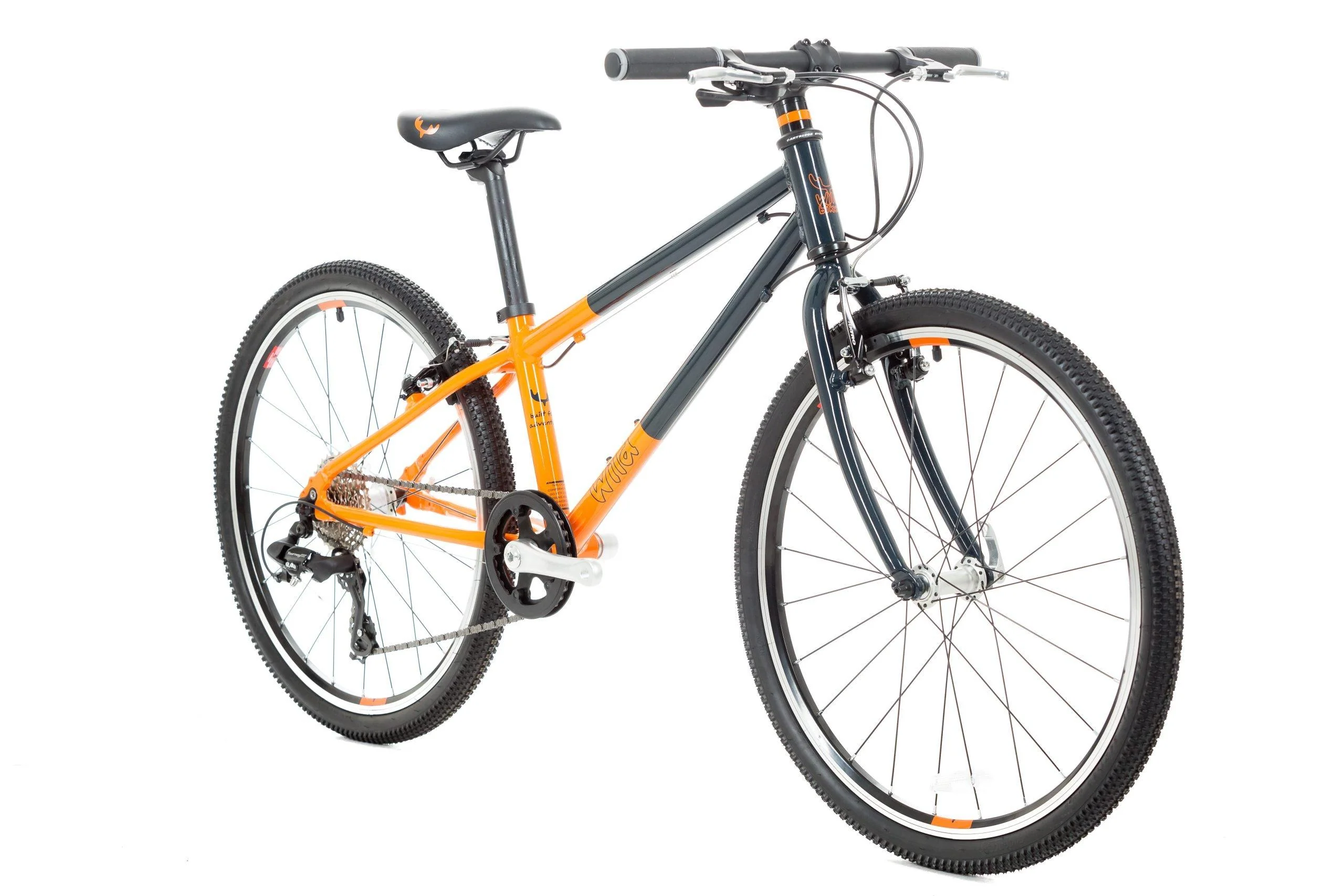 Wild 24 Kids' Bike - Orange - Image 2